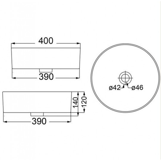  TWA / ULTRA THIN BASIN - HDI-22-401 