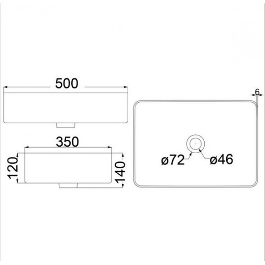  TWA / ULTRA THIN BASIN - HDI-22-403 
