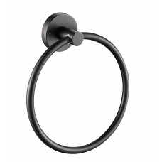  OPUS BLACK TOWEL RING - 8113-B 