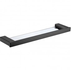  ROSA BLACK GLASS SHELF - 6406-B