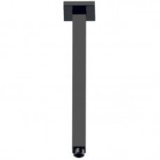  BLACK SQUARE VERTICAL SHOWER ARM - PRY002-B