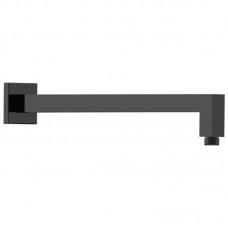  BLACK SQUARE HORIZONTAL SHOWER ARM - PRY003-B