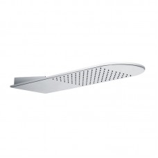  EDEN RECTANGLE CURVED SHOWER HEAD - PRB002CP