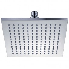  ROSA SQUARE PLASTIC SHOWER HEAD 200mm - PRP1025-1