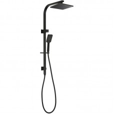  EDEN SQUARE MULTIFUCTION SHOWER SET IN MATT BLACK - PHC7121S-B