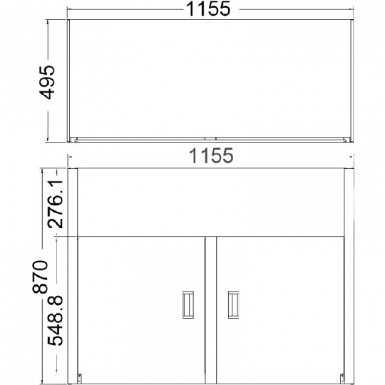  DOUBLE BOWL LAUNDRY TUB - DB652B