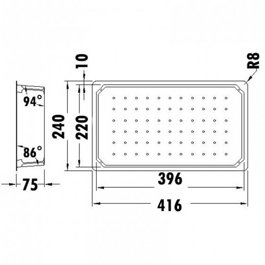  SQUARE TRAY - DT-04
