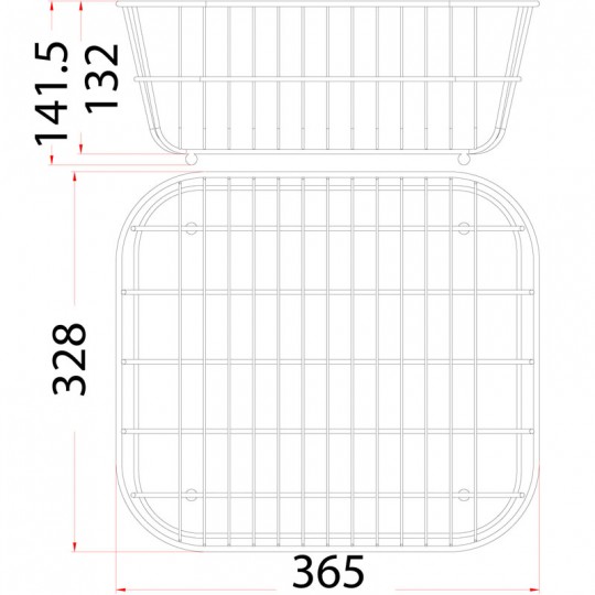  STAINLESS STEEL BASKET - SB212