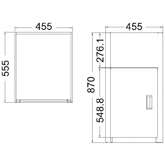  COMPACT LAUNDRY TUB & CABINET - YH235L