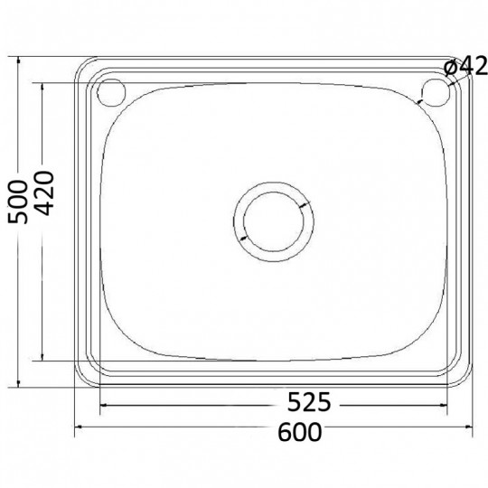  DROP-IN LAUNDRY TUB/A28 - YH236C