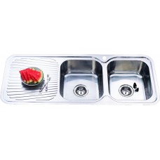  CORA DOUBLE BOWLS KITCHEN SINK - P1180RHB