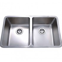  CORA DOUBLE BOWLS ABOVE / UNDERMOUNT SINK - PR4034D