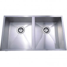  ROSA DOUBLE BOWLS ABOVE / UNDERMOUNT SINK - PS340D