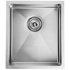  EDEN SINGLE BOWL ABOVE / UNDERMOUNT SINK (R10 CORNER) - PS340R