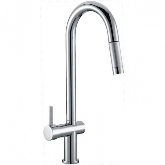  OPUS PIN HANDLE PULL-OUT KITCHEN MIXER - PC1005SB