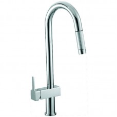  SARA SQUARE HANDLE PULL-OUT SINK MIXER - PS1005SB