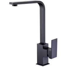  ROSA BLACK SQUARE SINK MIXER - PSS1001SB-B