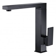  ROSA BLACK HIGH RISE SQUARE SINK MIXER - PSS1008SB-B