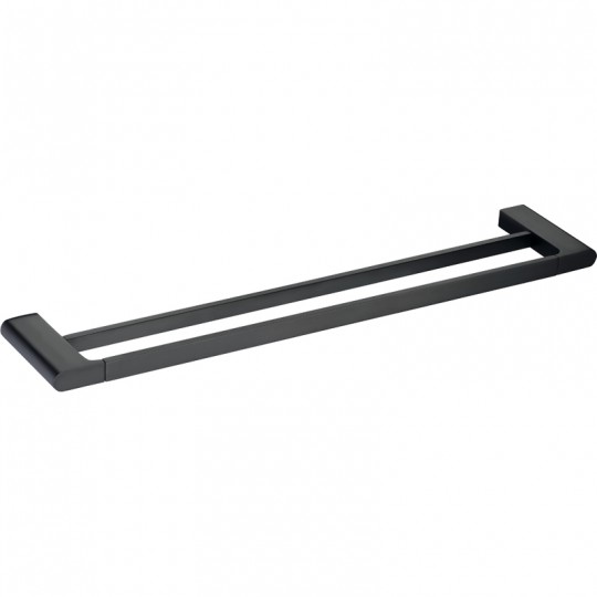  CORA DOUBLE TOWEL RAIL 600mm - 5302-600-MB 
