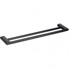 CORA DOUBLE TOWEL RAIL 800mm - 5302-800-MB 