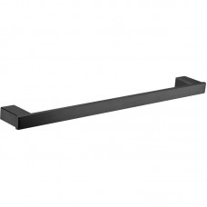  ROSA BLACK SINGLE TOWEL RAIL - 6408-610-B 