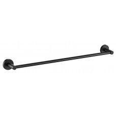  OPUS BLACK SINGLE TOWEL RAIL - 8112-75-B