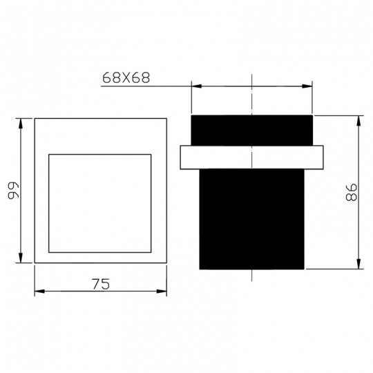  EDEN TUMBLER HOLDER - 5607-2 
