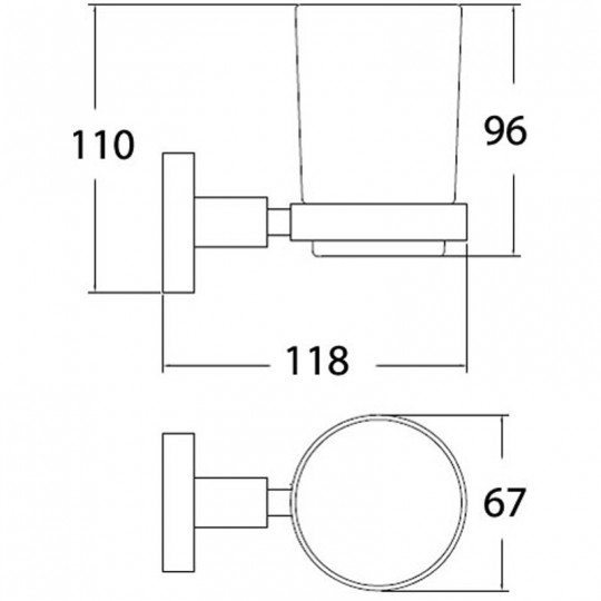  SARA TUMBLER HOLDER - 8921 