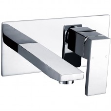  ROSA SQUARE BATH MIXER WITH SPOUT - PSS3003SB