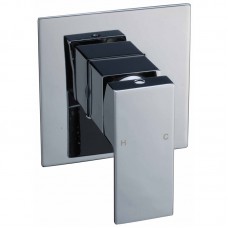  ROSA SQUARE BATH/SHOWER MIXER - PSS3001SB